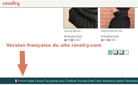 ravelry mon compte|site ravelry en français.